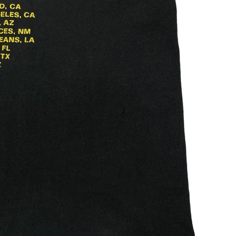 METALLICA x GUNS N ROSES 1992 NORTH AMERICAN TOUR FAITH NO MORE FRUIT OF THE LOOM LARGE 1835