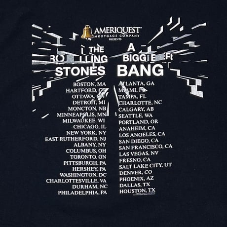 ROLLING STONES LIP & TONGUE A BIGGER BANG 2006 anvil XL 6781