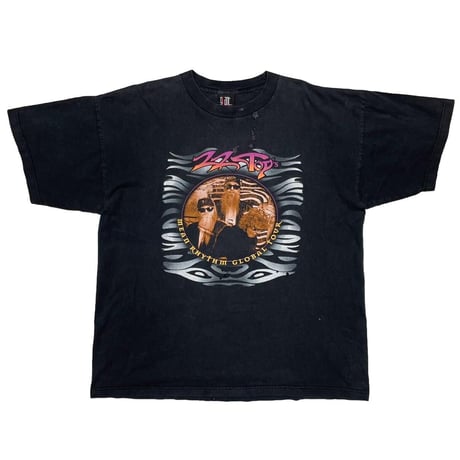 ZZ TOP MEAN RHYTHM GLOBAL TOUR 1997 GIANT FITS XL 9671
