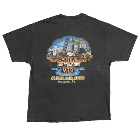 HARLEY DAVIDSON EAGLE CLEVELAND , OHIO FITS XL-XXL 6129