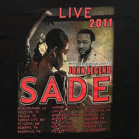 SADE 2011 IN CONCERT FITS LARGE 1797