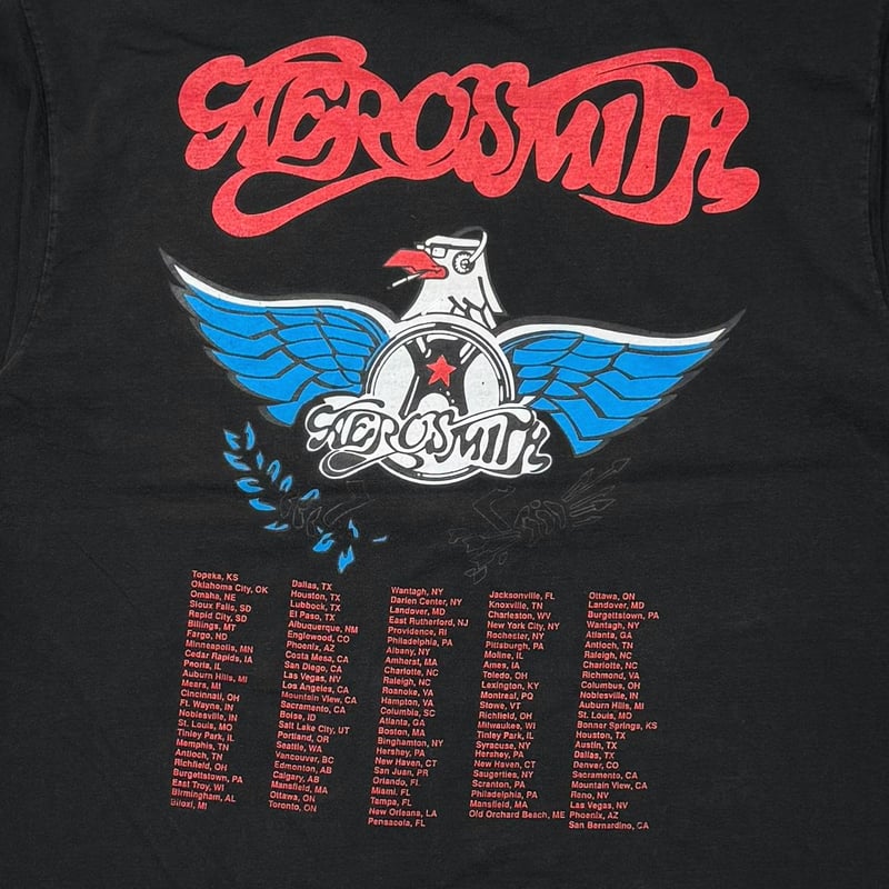 1994 Aerosmith ツアー Tシャツ AEROSMITH 1994 TOUR STEVEN TYLER FITS XL 0391 |