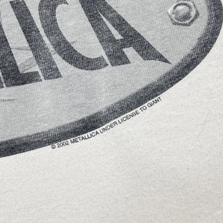 METALLICA 2002 POWERED BY METALLICA LS WHITE GIANT MEDIUM 3886