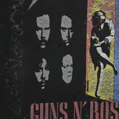 METALLICA x GUNS N' ROSES x FAITH NO MORE TOUR 1992 FRUIT OF THE LOOM LARGE 7378