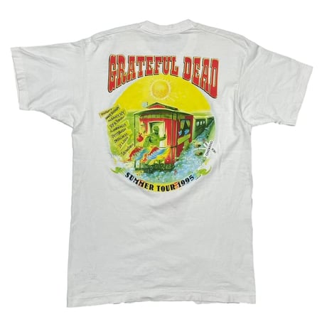 GRATEFUL DEAD SUMMER TOUR 1995 FRUIT OF THE LOOM LARGE 5003