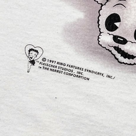 BETTY BOOP AFICIONADO 1997 WHITE CHANGES XL 9147