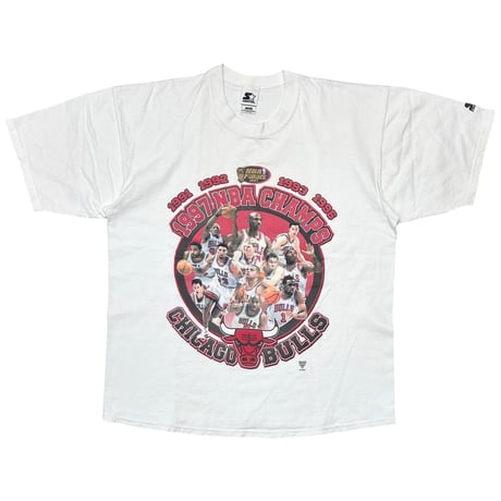 CHICAGO BULLS 1997 CHAMPS MEMBER WHITE LARGE 6402