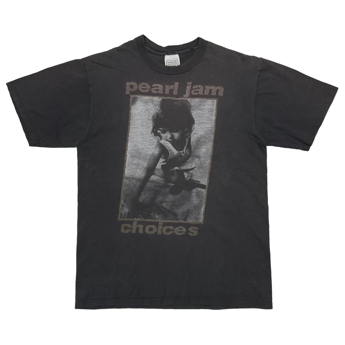 PEARL JAM ALIVE NICE MAN LARGE tシャツ PEARL JAM ALIVE NICE MAN LARGE tシャツ