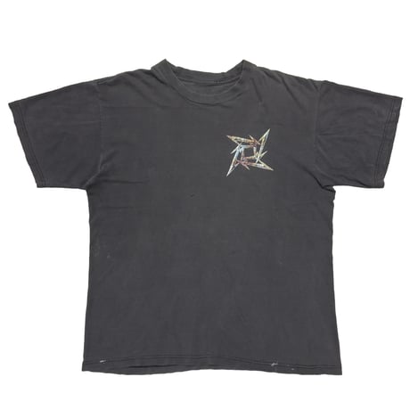 METALLICA DOUBLE SIDE LOGO FITS XL 8819
