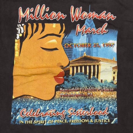 MILLION WOMEN MARCH 1997 SISTERS RAP DESIGN FITS XL 9584