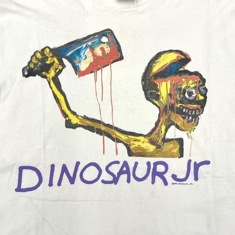 DINOSAUR Jr. 1993 START CHOPPIN DOUBLE SIDE TEE HANES XL 1710