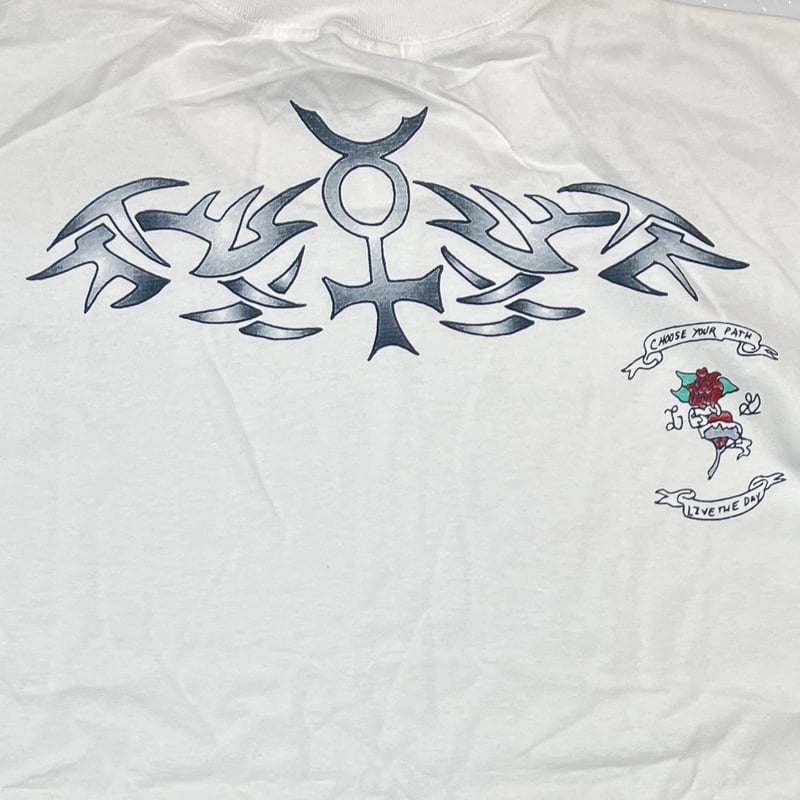 トップス DENNIS RODMAN TATTOO LS WHITE XL DENNIS RODMAN TATTOO LS WHITE XL 8625 | greatLA