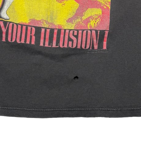GUNS N' ROSES USE YOUR ILLUSION TOUR DOUBLE SIDE BROCKUM LARGE 8497