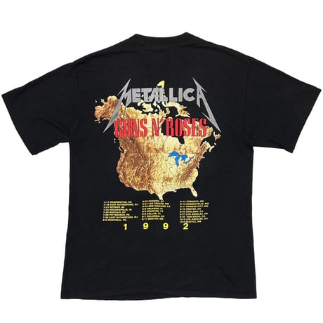 METALLICA x GUNS N' ROSES TOUR 1992 BROCKUM LARGE 6561