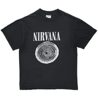 NIRVANA KURT COBAIN FUCK YOU PINK TEXT HANES XL