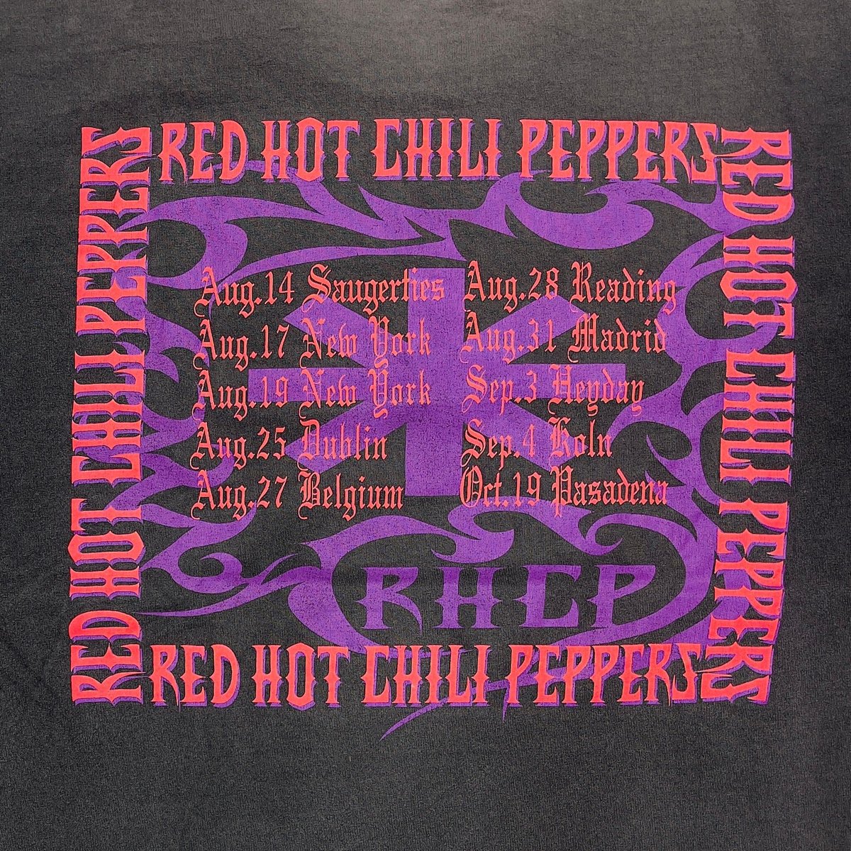 にっしい　ナインインチL レッチリスマイルXL Amazon.co.jp: Made In USA Red Hot Chili Peppers T-Shirt Red