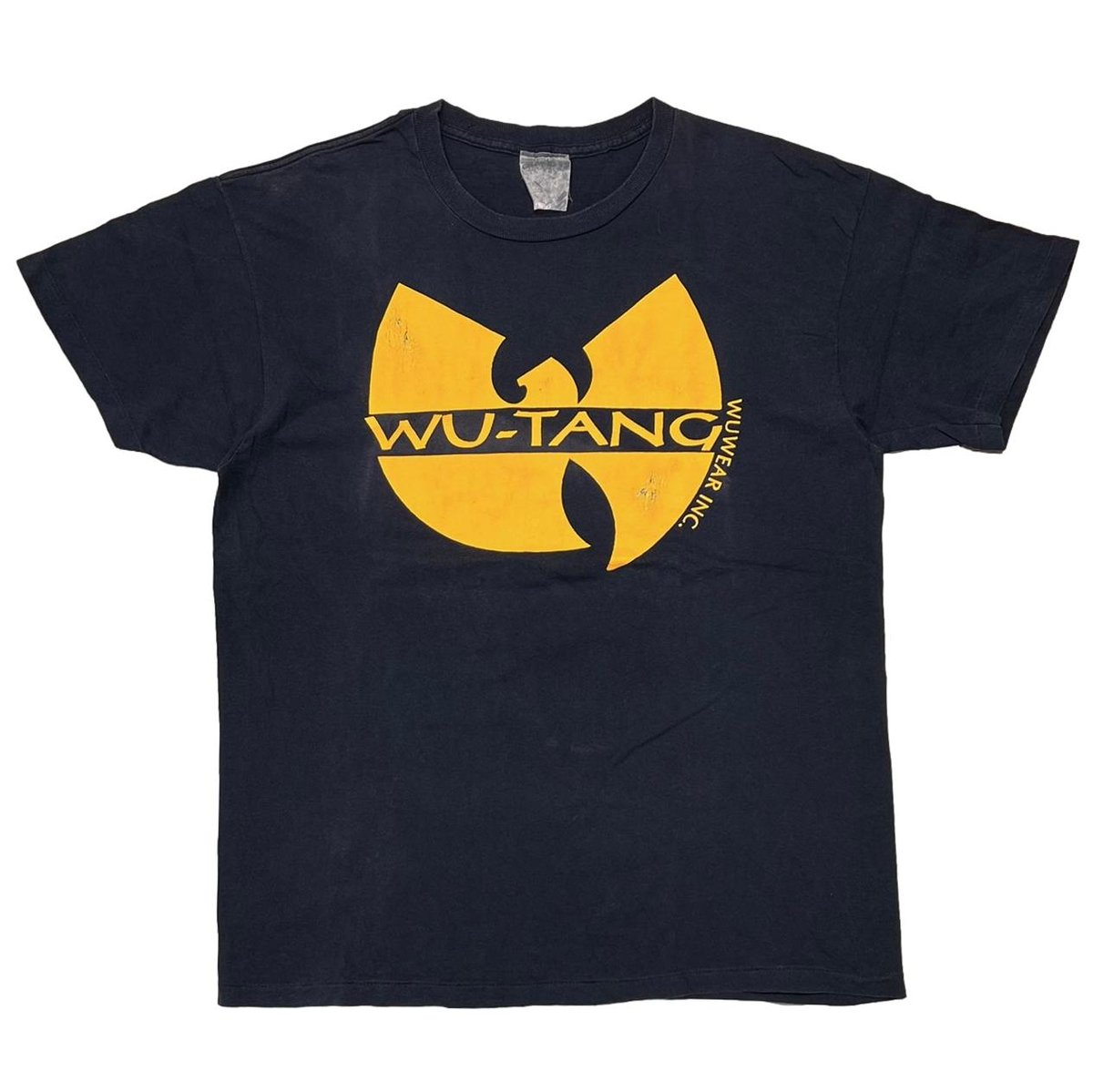 WU-TANG CLAN 90'S WU WEAR BIG PRINT TEE BLACK F