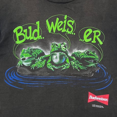 Budweiser 1995 3 FROGS YOUR PAD OR ME? ANVIL XL 7270
