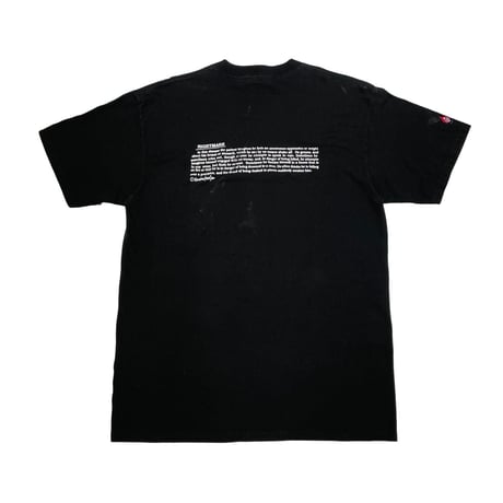 PEARL JAM NIGHTMARE TEE BLACK NICEMAN LARGE 5244