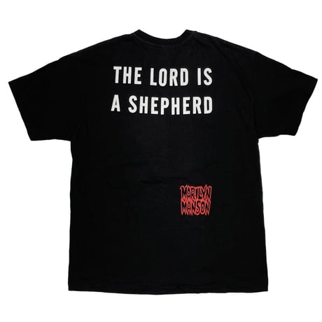 MARILYN MANSON 1994 BEWARE OF GOD THE LORD IS A SHEPHERD HANES XL 8284