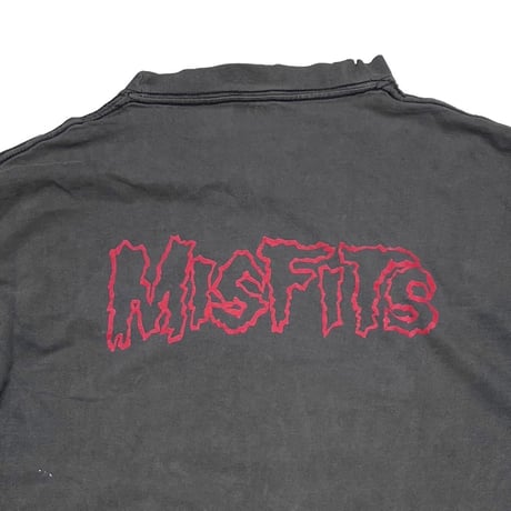 MISFITS HUGE GREEN SKULL BOOTLEG LS XL 5089
