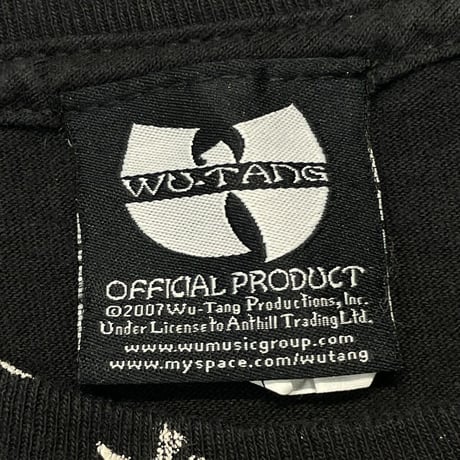 WU-TANG CLAN KANJI OVP TEE LARGE 0019
