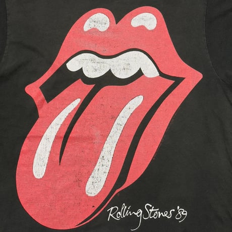 ROLLING STONES LIP & TONGUE THE NORTH AMERICAN TOUR 1989 LARGE 3025