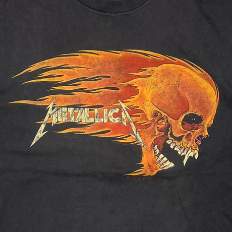 METALLICA SIDE FLAMING PUSHEAD FITS LARGE 8477