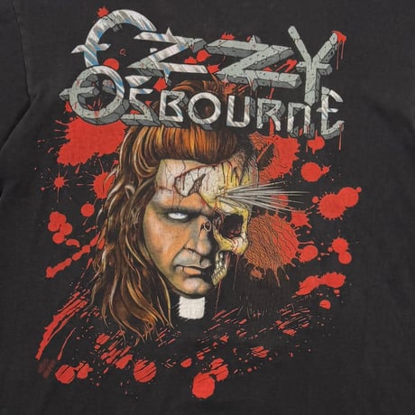 OZZY OSBOURNE SEVERED HEAD HANES LARGE 2753