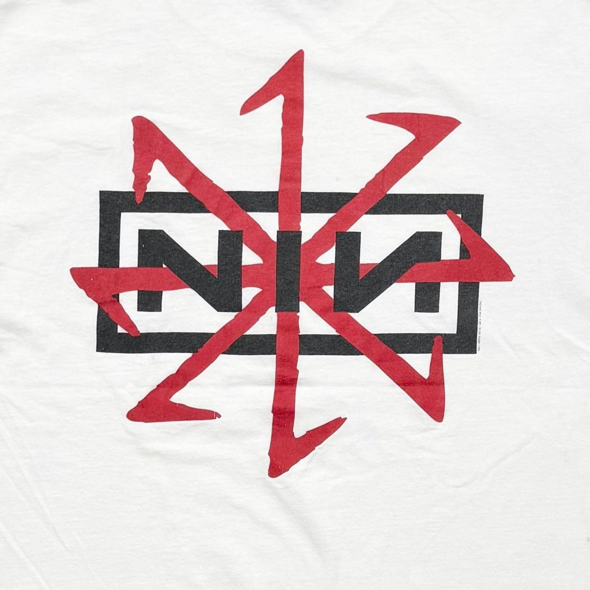 NINE INCH NAILS DEVIL WHITE ALL SPORT XL 4401 |
