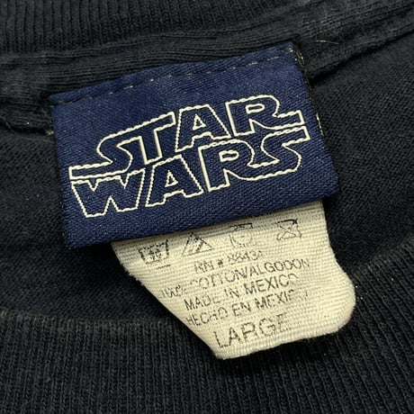 STAR WARS EPISODE 4 DOUBLE SIDE PRINT NAVY LARGE 0778