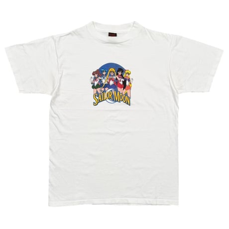 SAILORMOON セーラームーン MEMBER PRINT WHITE FASHION VICTIM LARGE 1318