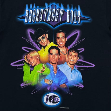 BACKSTEREET BOYS 1997 MEMBER anvil LARGE 9597