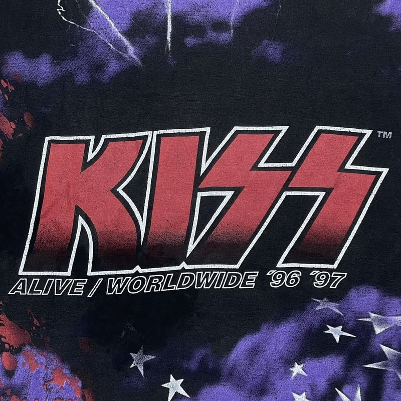 KISS ALIVE WORLDWIDE '96-'97 TOUR CHAMP XL 8895...