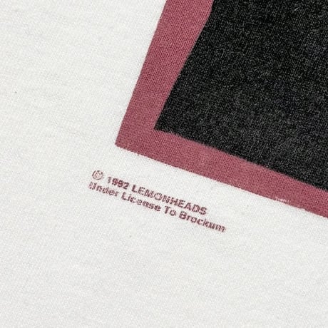 LEMONHEADS SQUARE ILLUST WHITE BROCKUM XL 2402