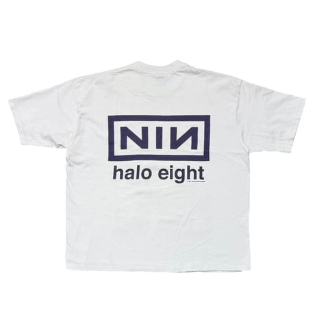 NINE INCH NAILS 1994 halo eight the downward spiral WHITE ALL SPORT XXL 1275