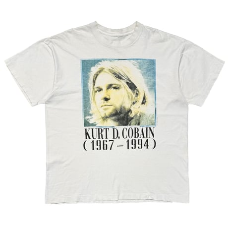NIRVANA KURT COBAIN MEMORIAL ADULT WHITE FITS XL 1494