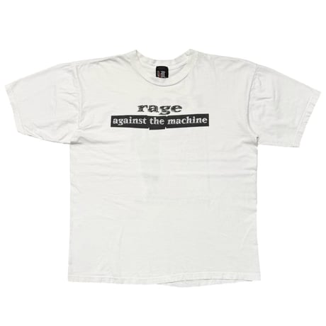 RAGE AGAINST THE MACHINE WE HAVE DETERMINED WHITE GIANT XL 1786