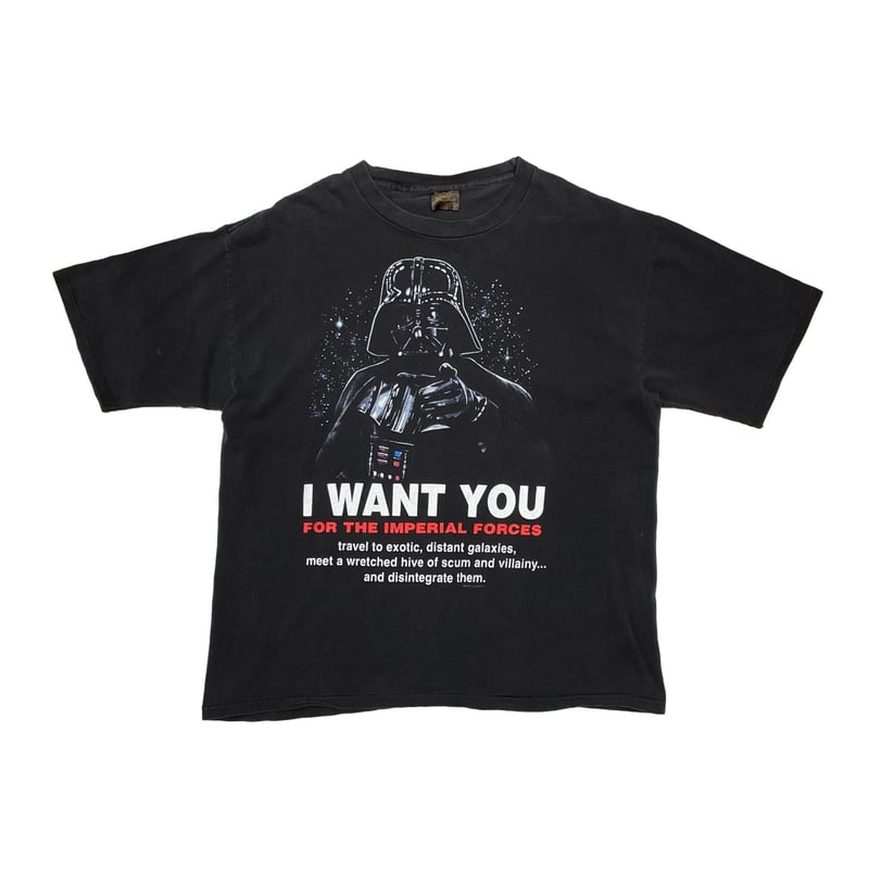 希少 STAR WARS Tシャツ ダースベイダー I WANT YOU XL 古着 90's USA製 Changes ダースベイダー スターウォーズ STAR
