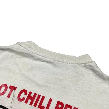 RED HOT CHILI PEPPERS 1991 DOUBLE SIDE Aztec WHITE GIANT FITS XL 1866