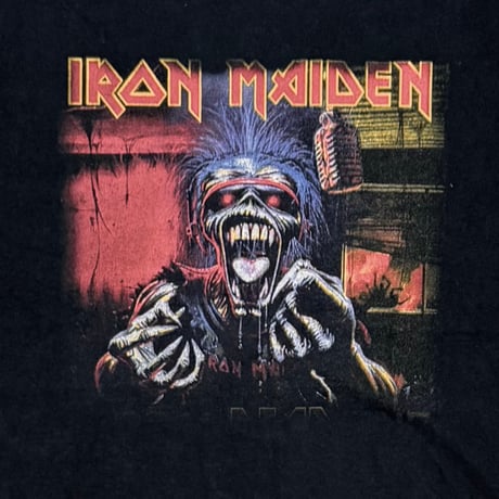 IRON MAIDEN 2003 TOUR BOOTLEG FITS XL 0221