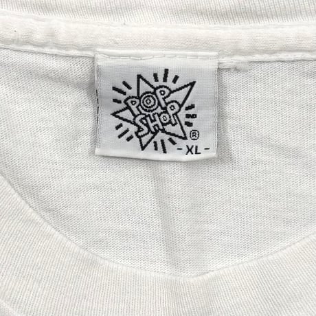 KEITH HARING GRAPHIC WHITE POP SHOP XL 1435