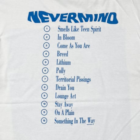 NIRVANA Y2K NEVERMIND FITS XL 6505