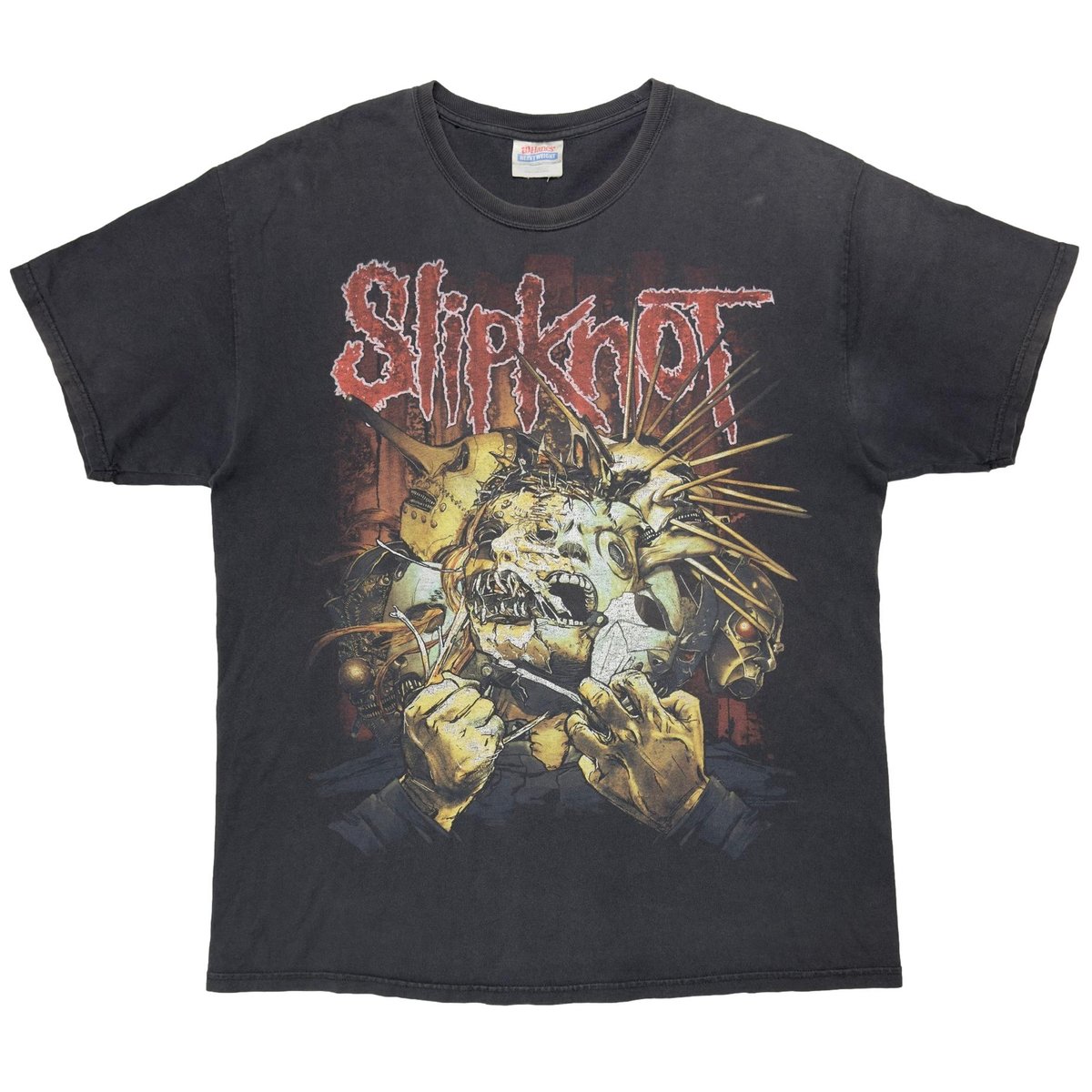 Slipknot SHAVE THE MASK Hanes LARGE 5056 | grea