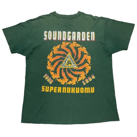 SOUNDGARDEN SUPERUNKNOWN TOUR 1994 BOOTLEG GREEN XL 1051