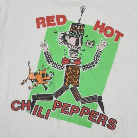 RED HOT CHILI PEPPERS 1986 TOUR WHITE HANES XL 1456