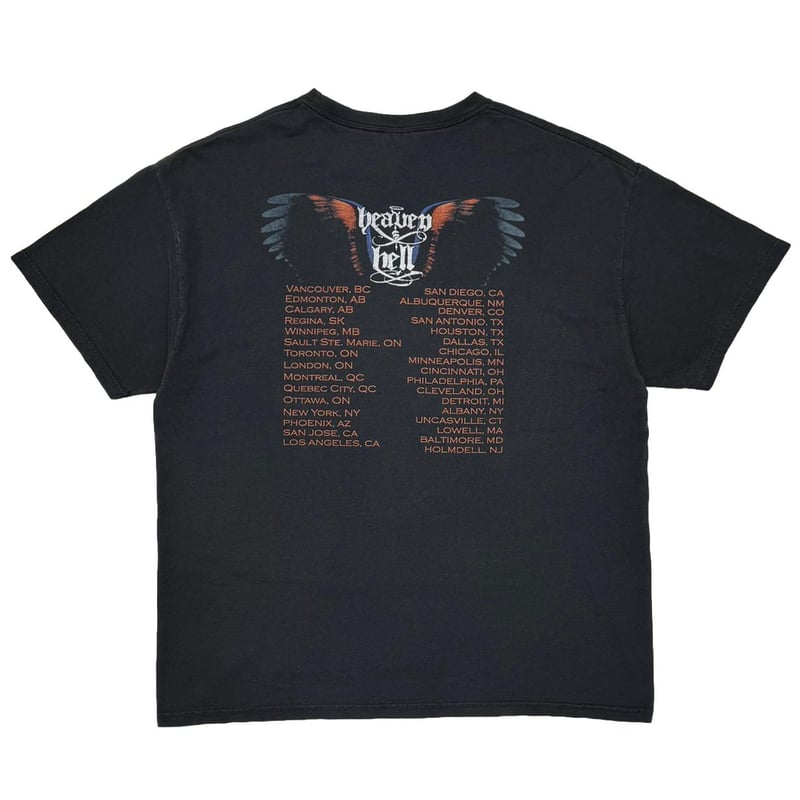 BLACK SABBATH HEAVEN AND HELL Y2K HANES XL 6905