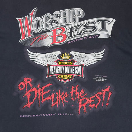 OLD & VINTAGE JESUS Born to Die THAT YOU MIGHT LIVE ! 1991 XL 2402