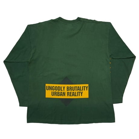 MACHINE HEAD UNGODLY BRUTALITY 1995 LS GREEN SCREEN STARS XL 6180