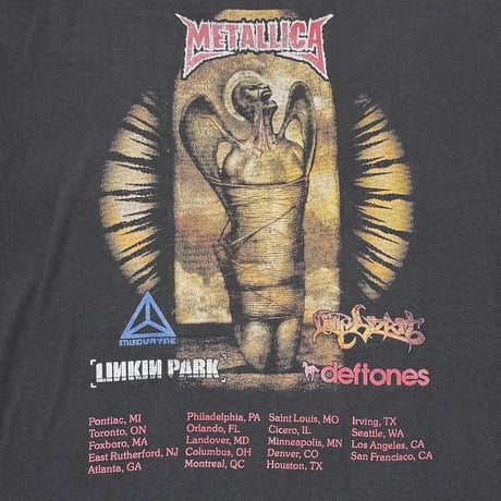 METALLICA SUMMER SANITARIUM 2003 US T'S XL 9454